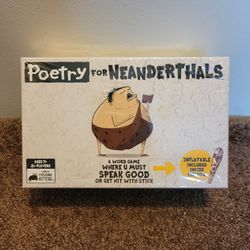 Poetry for Neanderthals A Game by Exploding Kittens Word Card Game