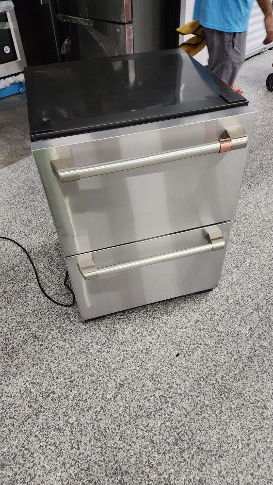 Ge Cafe Brand New 24 Inch 2 Drawer Refrigerator