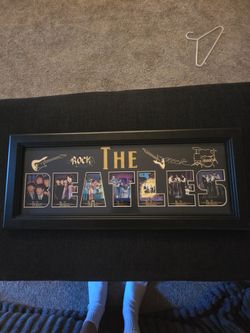 The Beatles Framed Photo Collage Wall Art