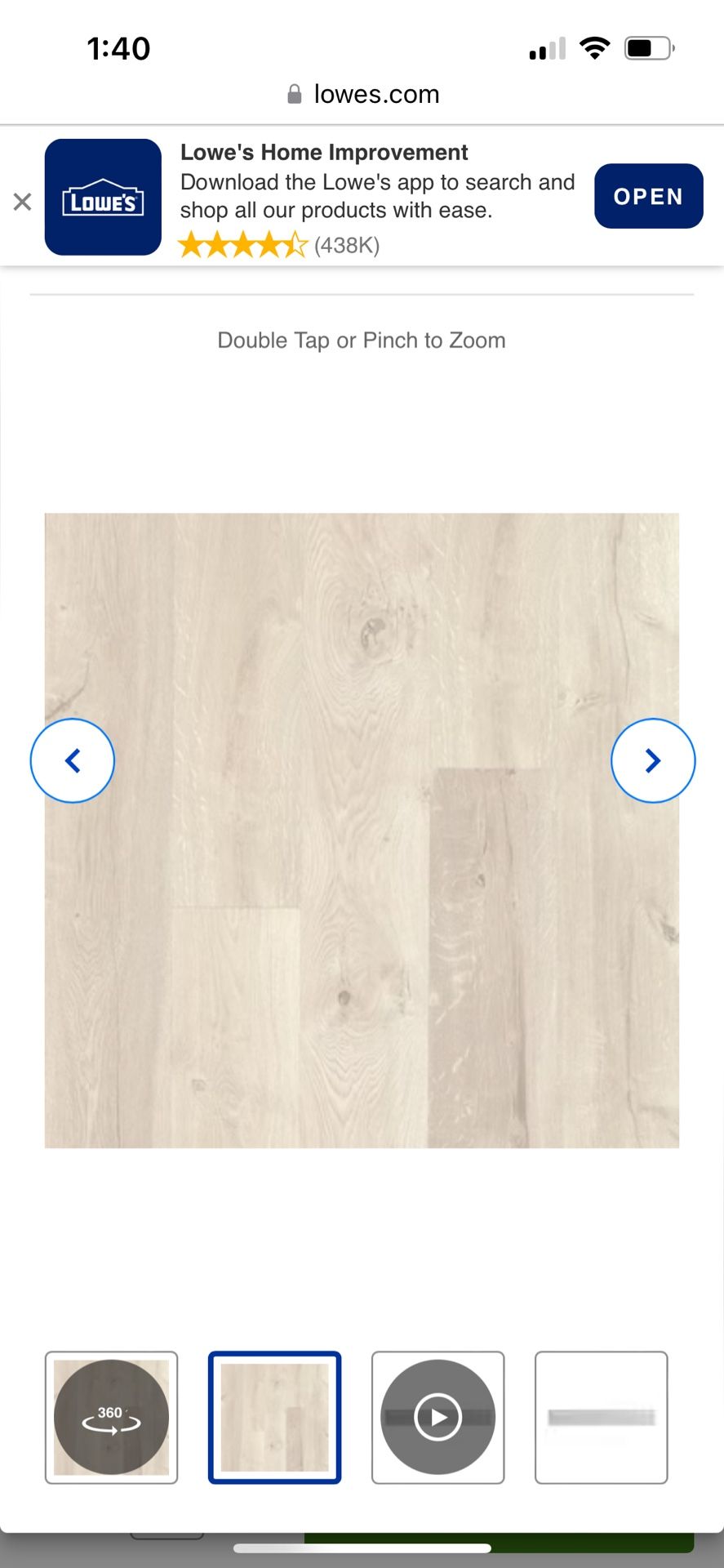 PERGO Timbercraft Flooring Ocean View Oak) $35/box