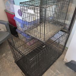 2 Dog Crates