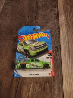 TREASURE Hot Wheels Chevy Silverado Die-Cast Truck