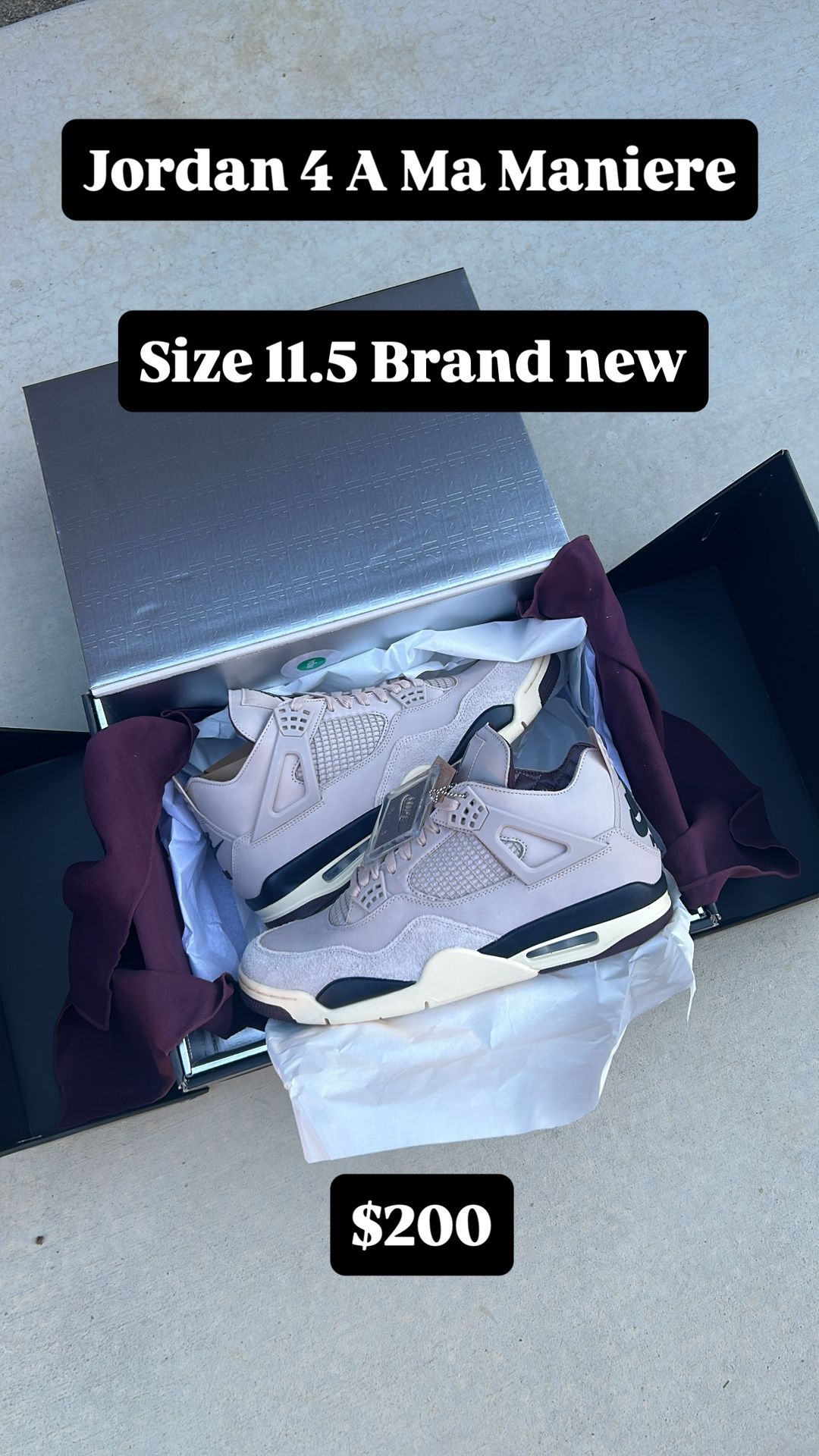 Jordan 4 A Ma Maniere