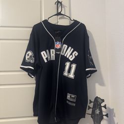 NFL DALLAS COWBOYS MICAH PARSONS #11 MEN'S MESH BUTTON DOWN JERSEY Sz XL