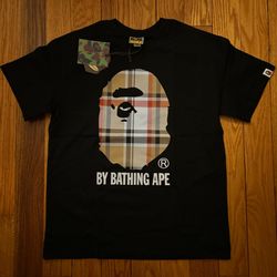 BAPE x Burberry Black Tee