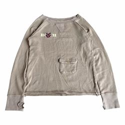 Led Rechwe Embroidered Bi*ch Monster Pocket Sweatshirt Size: L