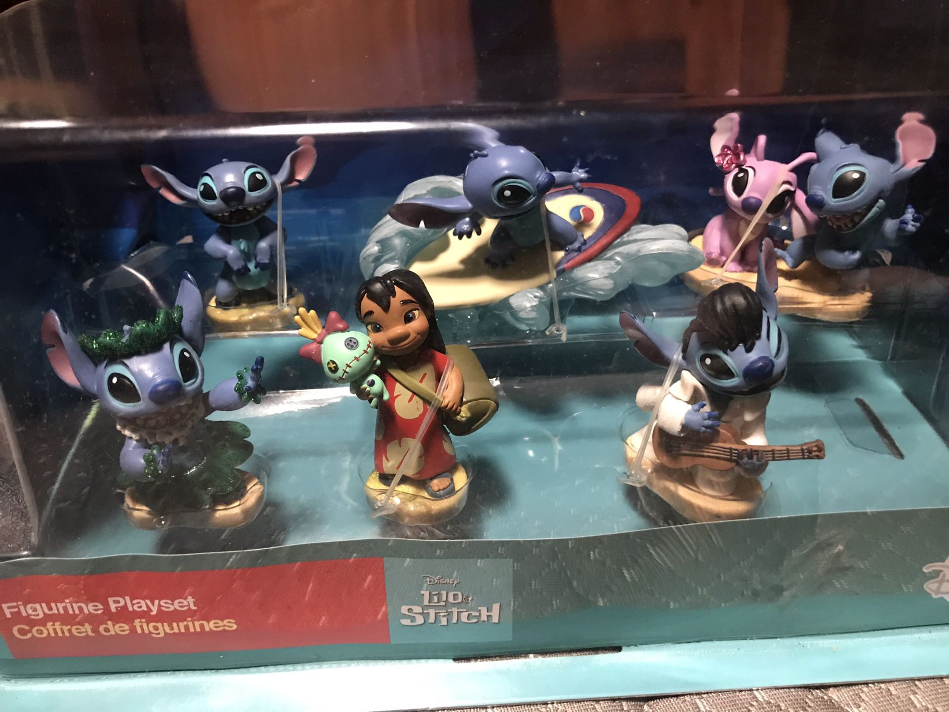 Original Disney Lilo & Stitch Figurine Play set