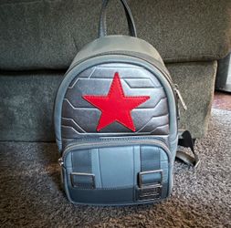 Loungefly Marvel Winter Soldier Mini Backpack