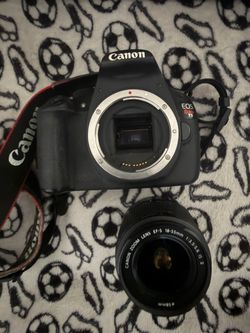 Camara canon rebel t5