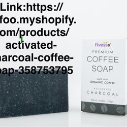 Activated Charcoal - Premium Coffee Soap Bar