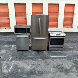 Stainless Steel Kitchen Set Gas Or Electric Stove