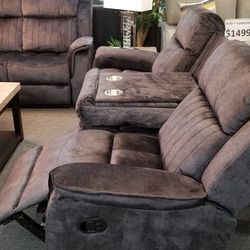 Brand New Gray Pub High Dining Table (42"×42"×36"H) + 4 Chairs