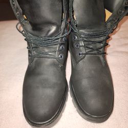 Men's Black Timbs