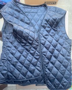Quilted inner thermal vest liner of a Shift Racing motorcycle jacket