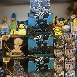 Pokemon Mega Evo, Black And White ETBs