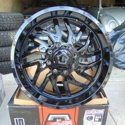 4 Brand New 22X10 Gloss Black TIS Offroad Rims 8X180 -19MM Offset