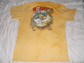 Skateboard Shirt Vinny Vole Volcom Stone Phillips 2007 Size MEDIUM Vintage Used