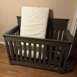 Crib With Organic Mattress