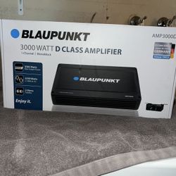 Blaupunkt 3000 Watt Class D Monoblock Amp 
