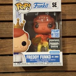 Funko Fundays 2025 Exclusive POP! SE Freddy Funko As Zuko LE 3500 W/ POP Protect