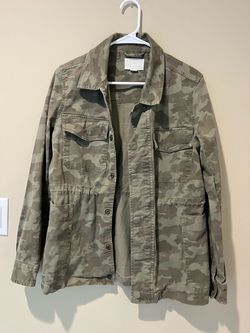 Caslon Nordstrom camouflage jacket size S small
