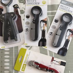 Corkscrew and Bottle Openers