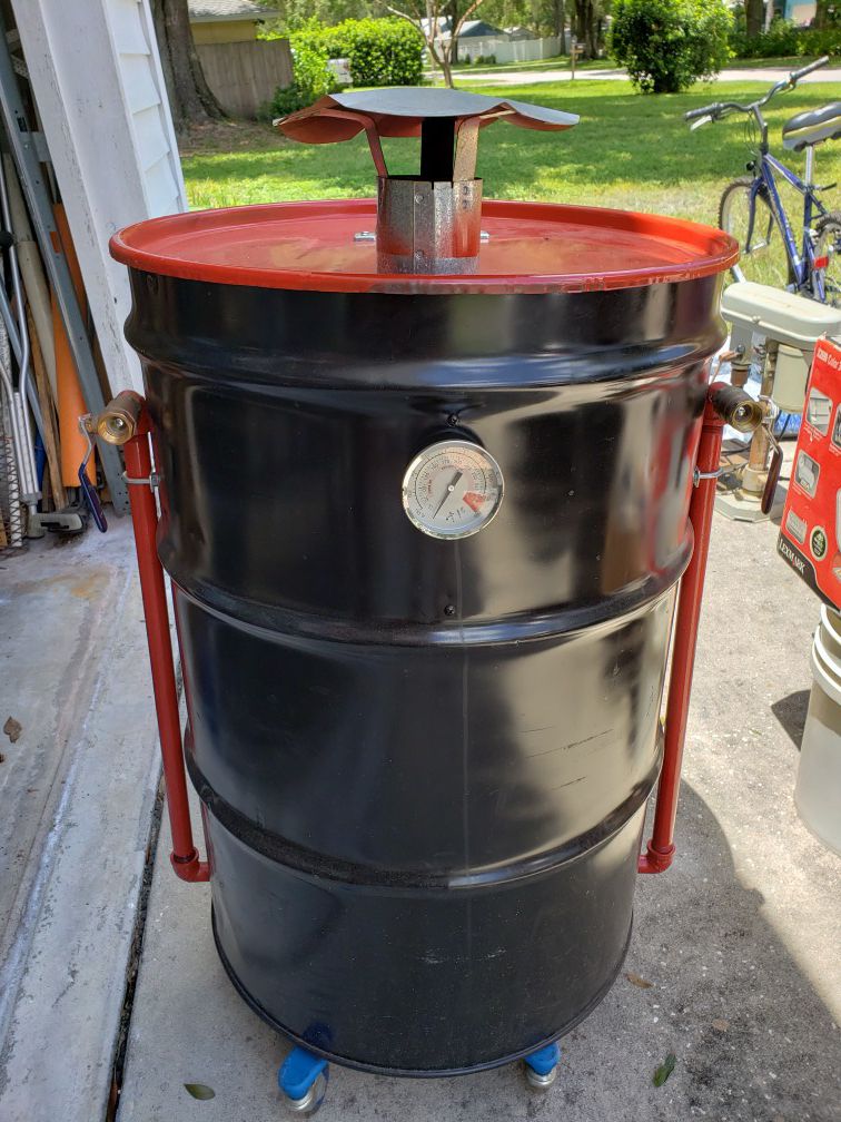 55 gallon drum smoker