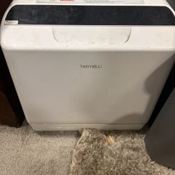 Hermitlux Portable Dishwasher Countertop, 5 Washing Programs Mini Dishwasher with 5-Liter Water Tank