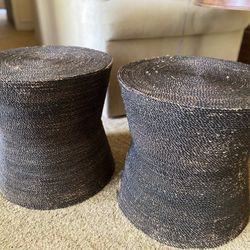 Crate & Barrel Ottomans  $50 EACH 