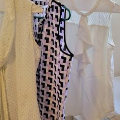 Calvin Klein Women's Sleeveless Blouses Size Small