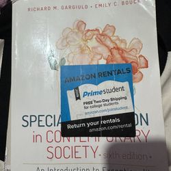 Special Education in Contemporary Society 6th Edition 