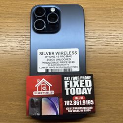 IPHONE 15 PRO MAX 128GB UNLOCKED 💙