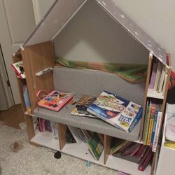 Kids Bookshelf/bench