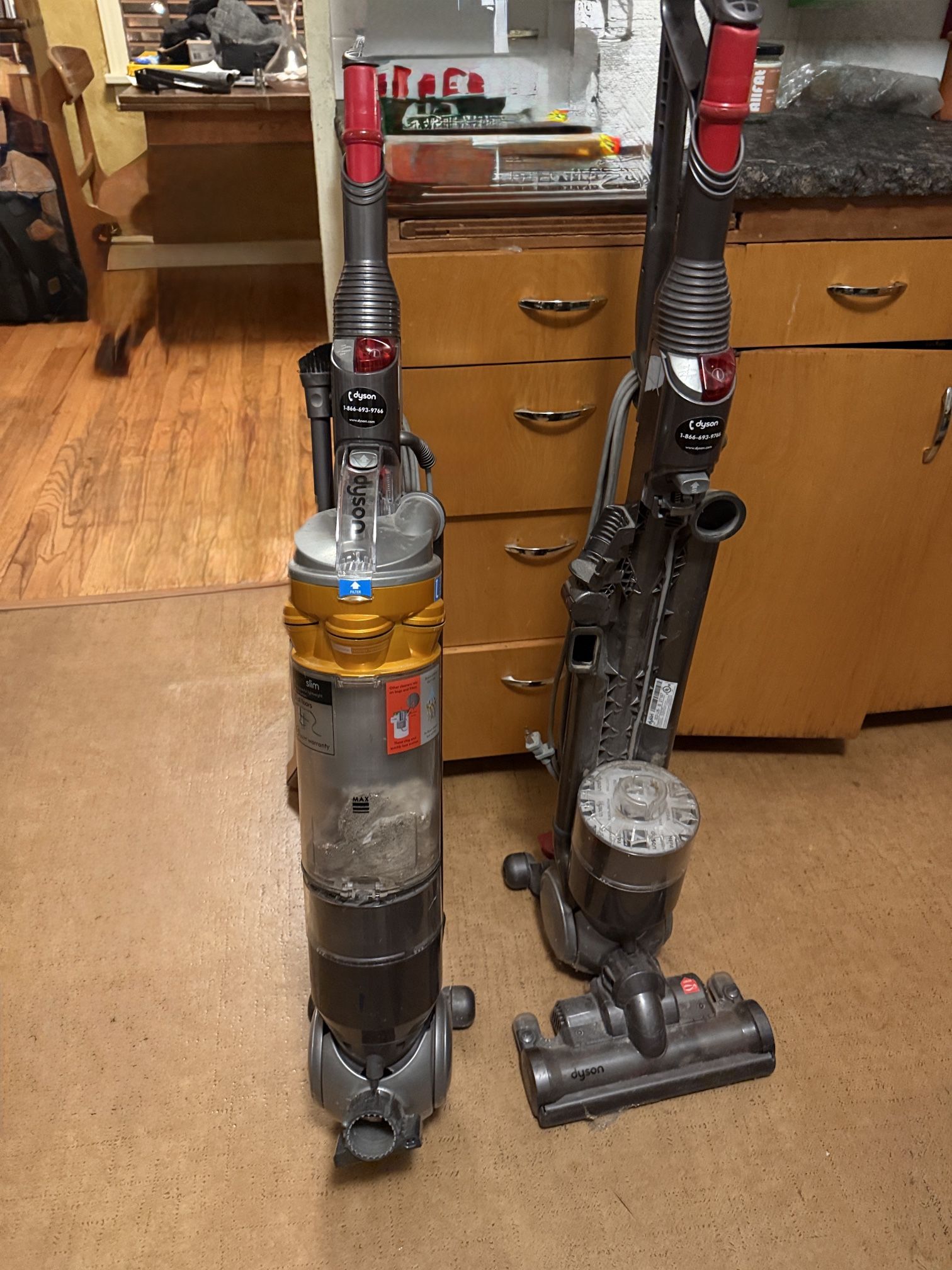 Dyson Dc 18 Slim Vacuums For Parts.