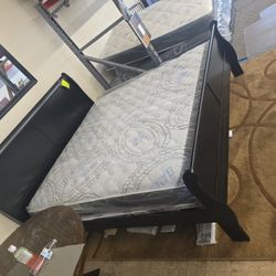 KING PLUSH MATTRESS $299. W/BUNKY BOARD  $370