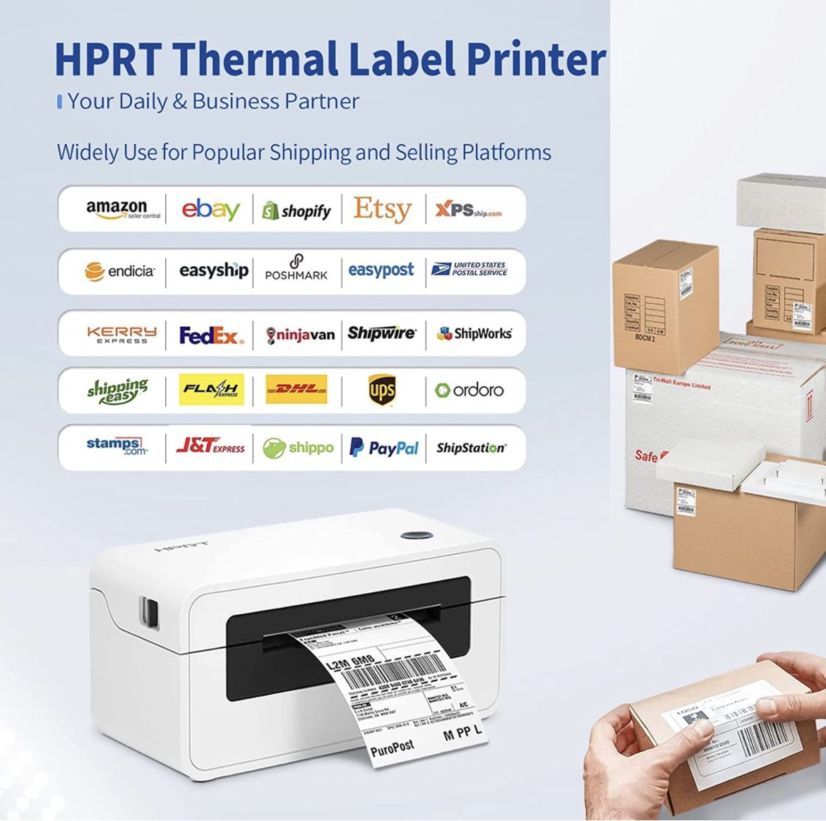 NEW Thermal Label Printer