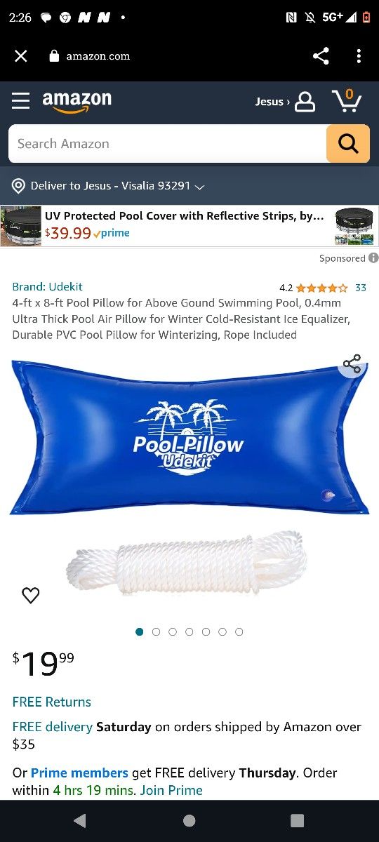 Pool Pillow 