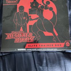 Pokemon Destined Rivals Etb Brand New Sealed Read Description 