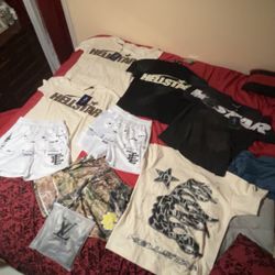 HELLSTAR,EE SHORTS, BEANIES