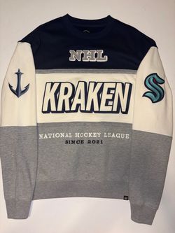 BNWT Seattle Kraken ‘47  Brand NHL Sweater Size Small