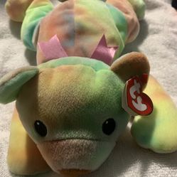 1998 TY Beanie Babies "Sherbert" Multicolor