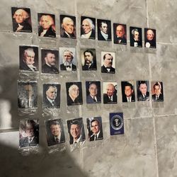 Mother’s Cookies United States Presidential Card Lot 1992