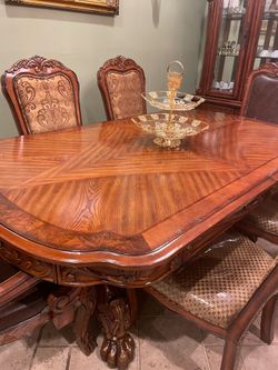 Table + 6 Chairs & China Cabinet