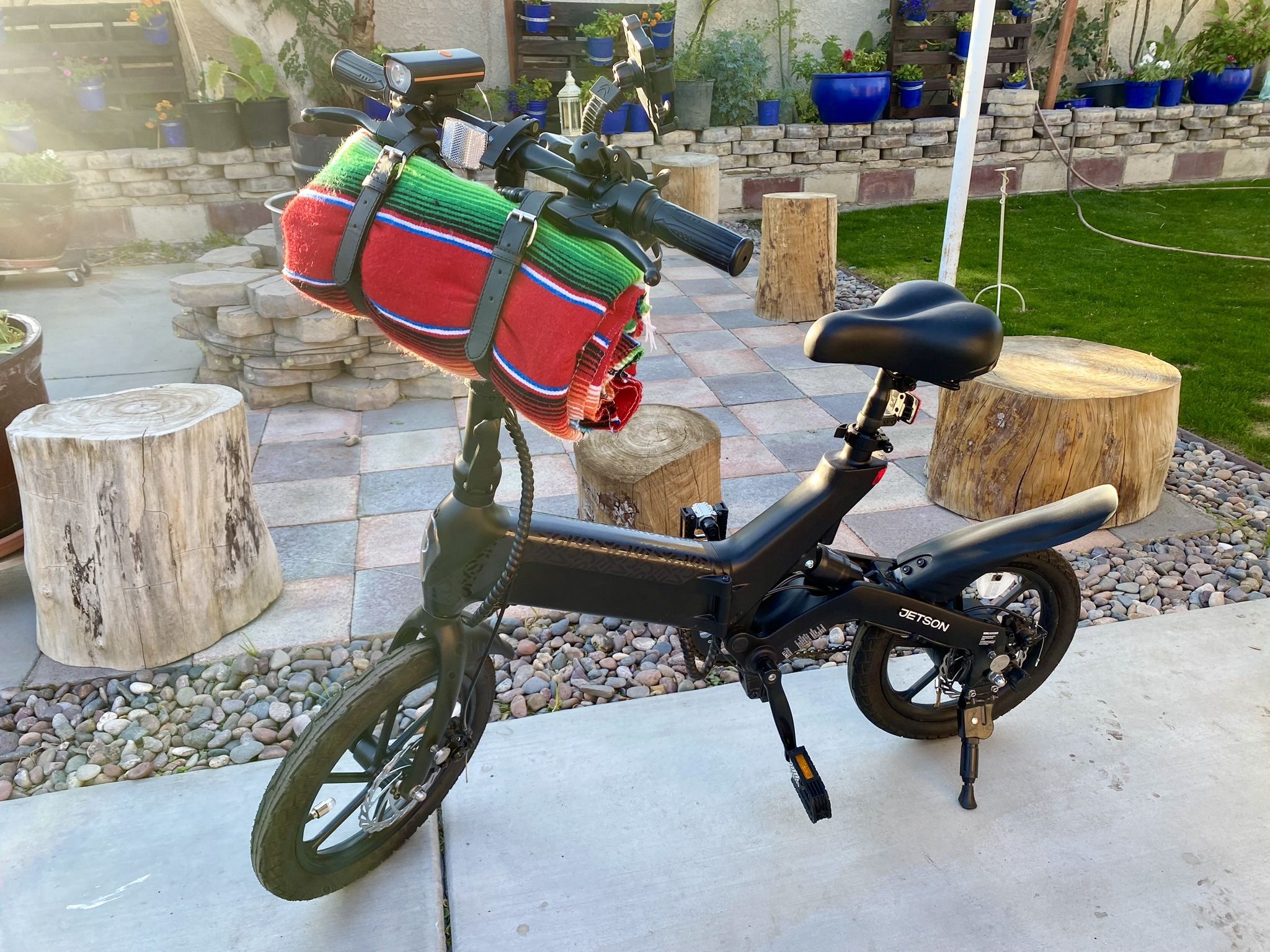 Jetson Haze Folding Electric Bike W/ Extras 16” Tires