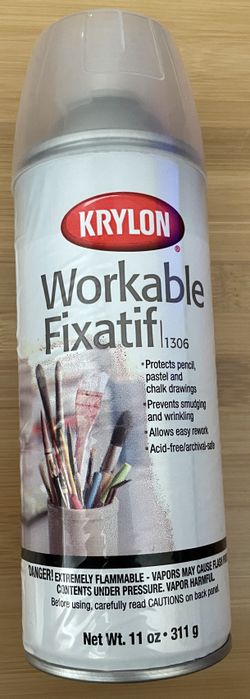Krylon Workable Fixatif Spray - 11oz. Can