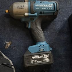 Hercules Brushless Ultra Torque Gun And Battery 20v 5ah
