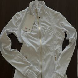 Lululemon White Define Woman’s Jacket