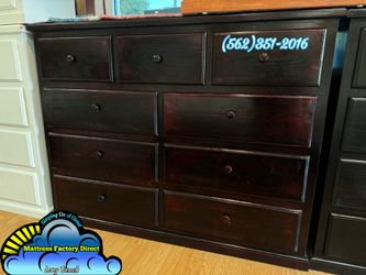 Nine drawer dresser Cherry cajonera Comoda de Pino Nuevo new