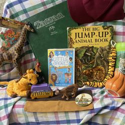 Giraffe & Zoo Animal set