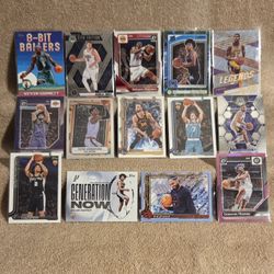 ONLY $2.25 EACH BASKETBALL CARDS FROM TOPPS & PANINI BRANDS SEE BOTH PICTURES LETS MAKE SOME DEALS